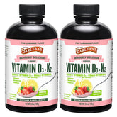 Barlean's Seriously Delicious Vitamin D3+K2 front view with packaging