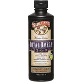 Barlean's Total Omega 3-6-9 Liquid Supplement 481g front view