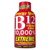 BASED BOX B12 Energy Drink Acai Pomegranate front view