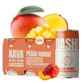 Bashi Kava Drink Blueberry Lemon 8 fl oz can front view
