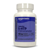 Basics 5-HTP Capsules front view with packaging