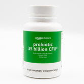 Basics Probiotic Capsules front view with packaging