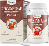 Basigano Red Vine Leaf & Horse Chestnut Extract Capsules front view