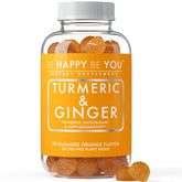 Be Happy Be You Ginger & Turmeric Gummies front view