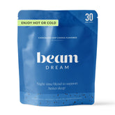 BEAM Dream Sleep Powder Chocolate Chip Cookie flavour front view