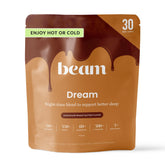 BEAM Dream Sleep Powder Chocolate Peanut Butter front view