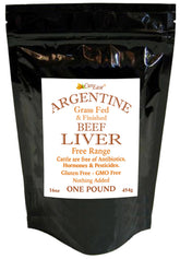 Beef Liver Powder 454g front view packaging