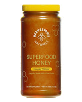 Beekeeper's Naturals Superfood Honey 329g front view