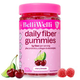 Belli Welli 4-in-1 Fiber Gummies 120 count tub front view