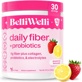 Belli Welli Organic Acacia Fibre Supplement front view with packaging