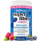 Bellway Super Fiber + Fruit Psyllium Powder 363g front view