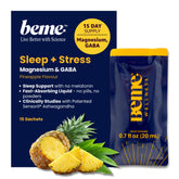 BeMe Sleep Supplement Liquid Sachets 30 Pack front view