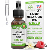 Benevolent Nourishment Liquid Melatonin 3mg bottle front view
