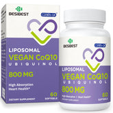Besibest Ubiquinol CoQ10 800mg Softgels front view