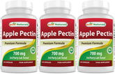 Best Naturals Apple Pectin 700mg capsules front view