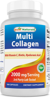Best Naturals Collagen Supplement 180g front view