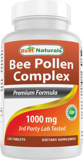 Best Naturals Royal Jelly 120 Tablets front view