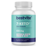 BESTVITE 7-Keto 100mg capsules front view