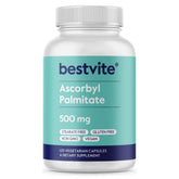 BESTVITE Ascorbyl Palmitate Vitamin C 500mg capsules front view