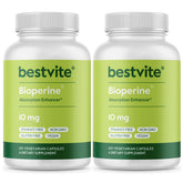 BESTVITE Bioperine Capsules 10 mg bottle front view