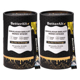Better Alt Shilajit + Honey Sticks packaging front view