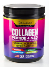 BETTER LIFE LAB Collagen + NAD Supplement front view