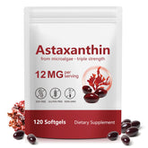 Beyxdu Astaxanthin 12mg softgels front view