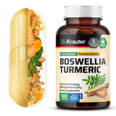 BIO KRAUTER Boswellia and Turmeric Capsules front view