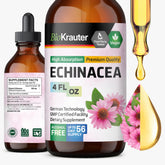 BIO KRAUTER Echinacea Tincture 4 fl oz front view