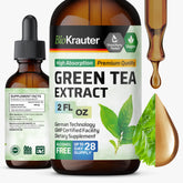BIO KRAUTER Green Tea Extract Liquid Drops 2 fl oz front view