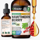 BIO KRAUTER Hawthorn Drops 2 fl oz front view