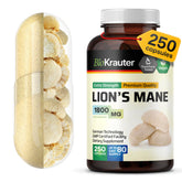 BIO KRAUTER Lion's Mane Mushroom Capsules front view