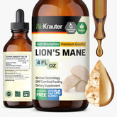 BIO KRAUTER Lion's Mane Tincture 177g front view