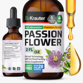 BIO KRAUTER Passionflower Tincture 2 fl oz front view