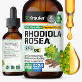 BIO KRAUTER Rhodiola Rosea Drops 2 fl oz front view
