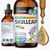 BIO KRAUTER Skullcap Tincture 4 Fl Oz front view
