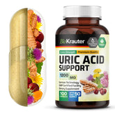 BIO KRAUTER Uric Acid Support Capsules front view