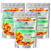 BIO VITALICA Sea Moss Gummies 450g front view with fruity flavours