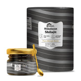 BioBoost Shilajit Resin 60g front view in glass jar