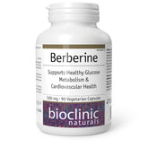 Bioclinic Naturals Berberine HCl Capsules front view