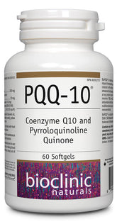 Bioclinic Naturals CerebroVital PQQ-10 60 Softgels front view