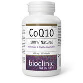 Bioclinic Naturals CoQ10 Soft Gels packaging front view