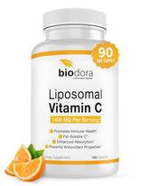 Biodora Liposomal Vitamin C Supplement 30 Capsules front view