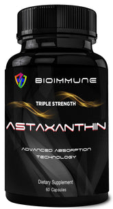 BioImmune Astaxanthin 12mg softgels front view