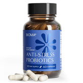 BIOMA Anti-Stress Probiotics 60 Capsules front view