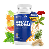 BioMatrix Support Adrenals B-Complex 132g supplement front view