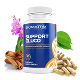 BioMatrix Support Gluco Cinnamon Supplement front view