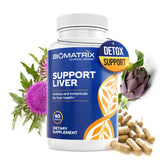 BioMatrix Support Liver Milk Thistle Supplement front view