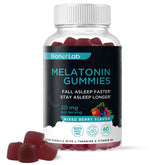 BionerLab Melatonin Gummies 60 count bottle front view
