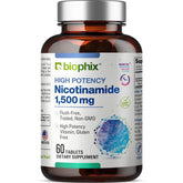biophix B3 (Niacin) Nicotinamide Supplement front view